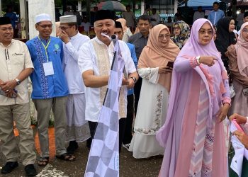 Bupati Irwan Lepas Pawai Ta’aruf Tahun Baru Hijriah 1448 H