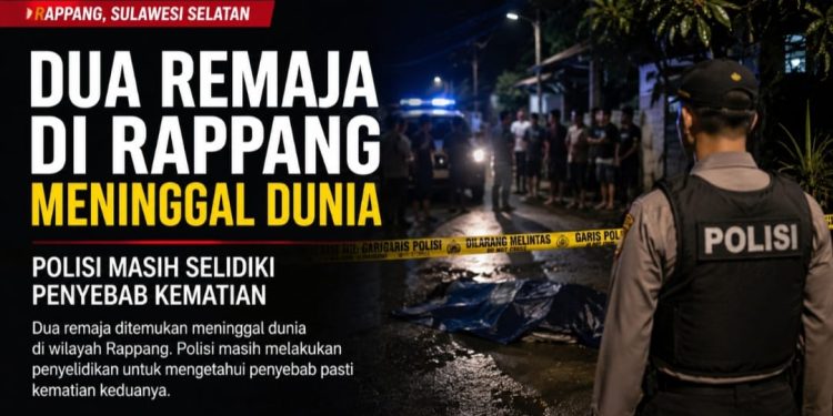 Dua Remaja Rappang Meninggal Misterius, Polisi Turun Tangan