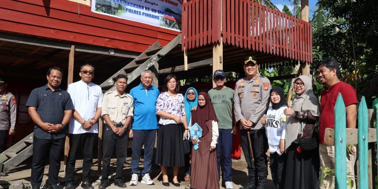 Pemkab dan Polres Pinrang Hadirkan Rumah Layak Huni untuk Tingkatkan Kesejahteraan Warga