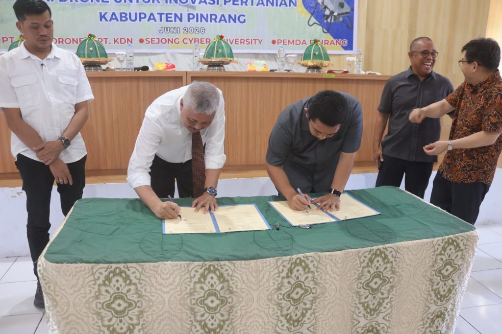 Pinrang Tancap Gas Terapkan AI Drone untuk Pertanian Modern