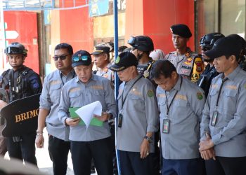 Eksekusi Mall Sejahtera Pinrang Berjalan Kondusif