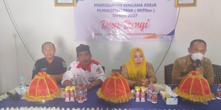 Musdes Bungi Matangkan RKPDes 2027