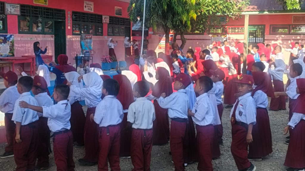MPLS Diawali Senam Sehat, SDN 139 Pinrang Sambut 31 Siswa Baru