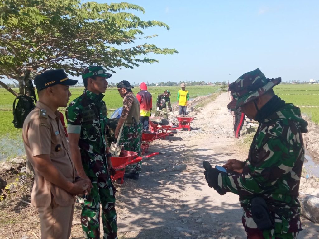 TMMD ke-129 Buka Akses Jalan Cempa–Sawitto, Percepat Pembangunan Desa