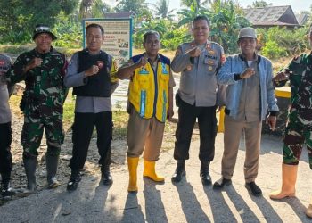 Polri-TNI dan PSDA Patroli Irigasi, Amankan Pasokan Air Sawah Petani Duampanua