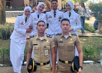 Lima Putra-Putri Pinrang Resmi Dilantik Presiden Prabowo Jadi Pamong Praja Muda IPDN