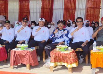 Camat Duampanua Instruksikan Lomba Berhenti Saat Azan, Porseni Dibuka Meriah