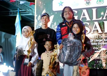 KKN-T Unhas Tutup Pengabdian dengan Gala Aksara Meriah di Kelurahan Jaya