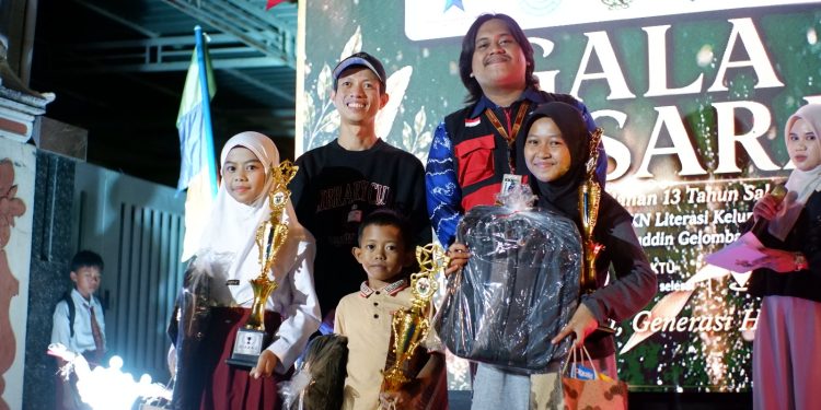 KKN-T Unhas Tutup Pengabdian dengan Gala Aksara Meriah di Kelurahan Jaya
