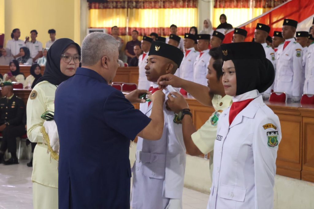 Paskibraka Pinrang Resmi Dikukuhkan