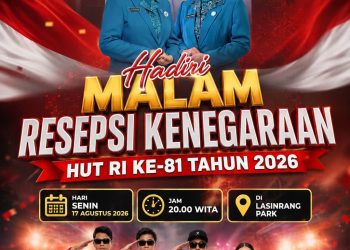 Malam Resepsi Jadi Puncak HUT RI ke-81 di Pinrang