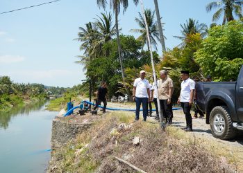Bupati Irwan Perkuat Pompanisasi Hadapi Kemarau