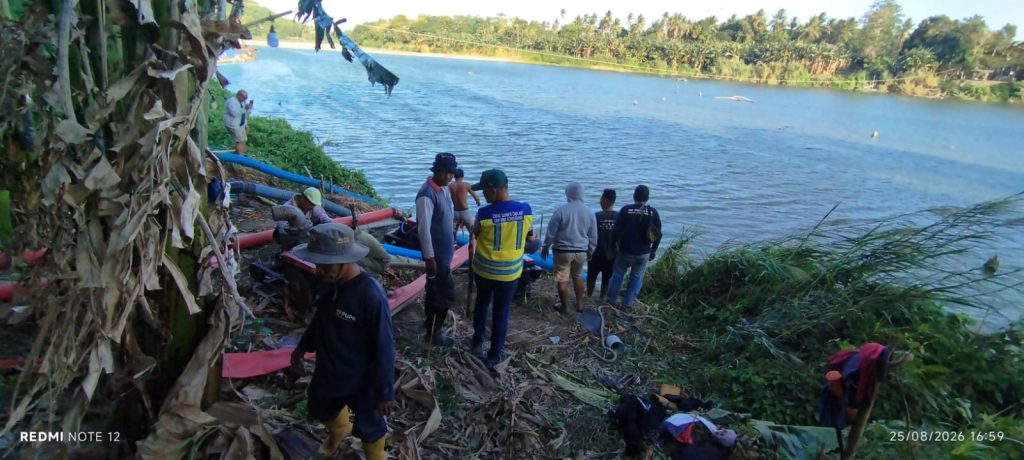 Pompanisasi Sungai Saddang Jaga Air Sawah Pekkabata