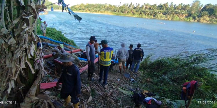 Pompanisasi Sungai Saddang Jaga Air Sawah Pekkabata