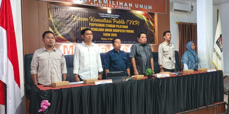 KPU Pinrang Perkuat 8 Layanan, Dorong Pelayanan Makin Terbuka
