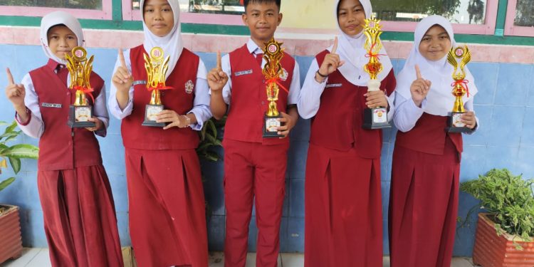 SDN 46 Pinrang Sabet Juara Umum Porseni Duampanua