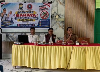 Satresnarkoba Polres Pinrang Sasar SMPN 1 Cempa, Cegah Narkoba Sejak Dini