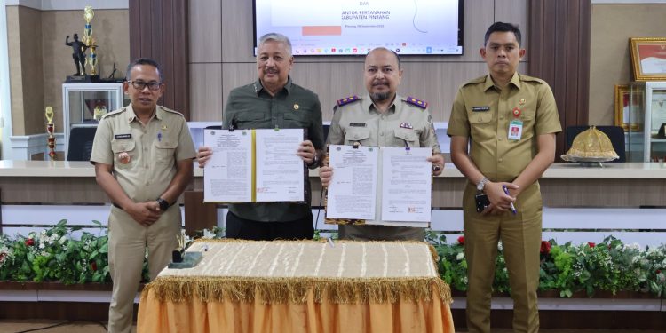 Pemkab Pinrang–BPN Perkuat Sinergi, Percepat Layanan Pertanahan