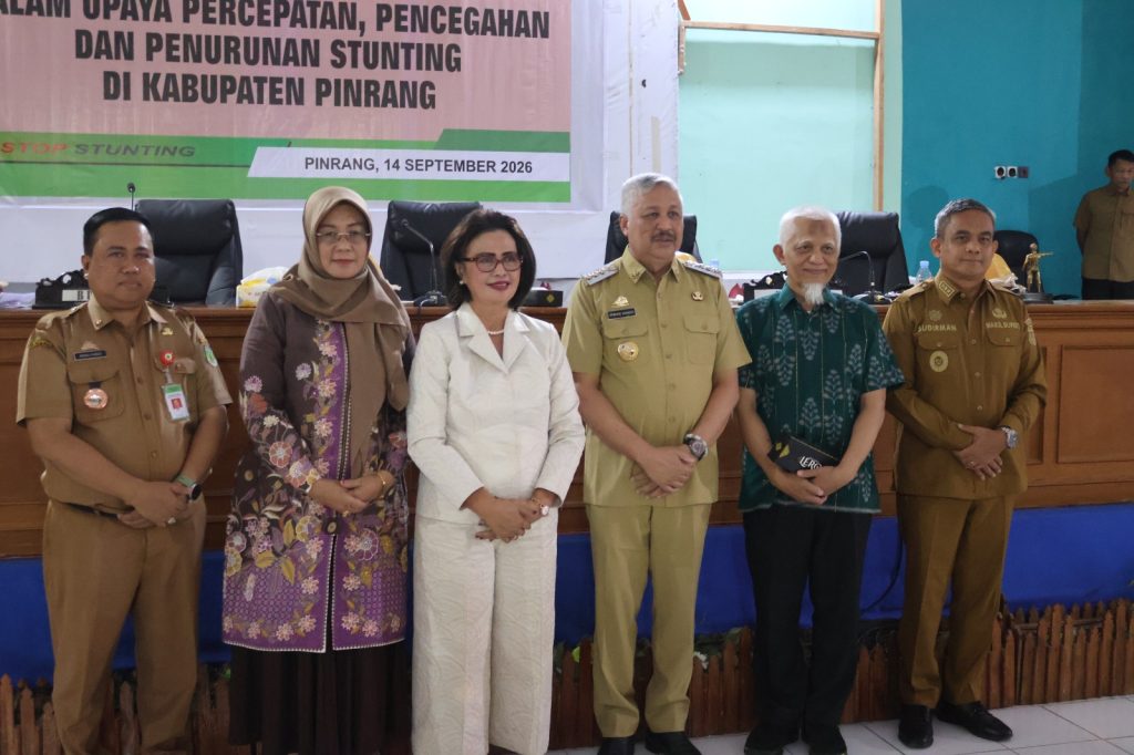 Stunting di Pinrang Turun Jadi 5,3 Persen