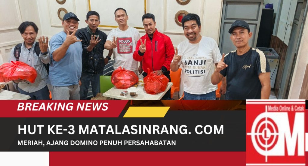 HUT ke-3 Matalasinrang.com Meriah, Domino Penuh Persahabatan