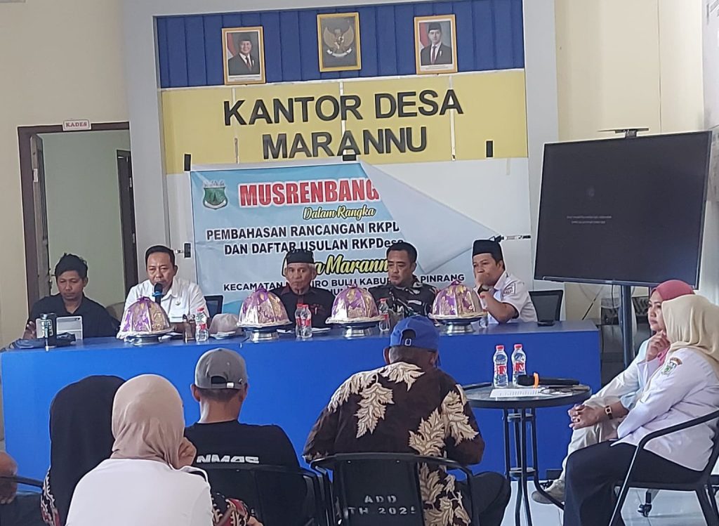 Musrenbang Marannu Fokus Prioritas Pembangunan 2027