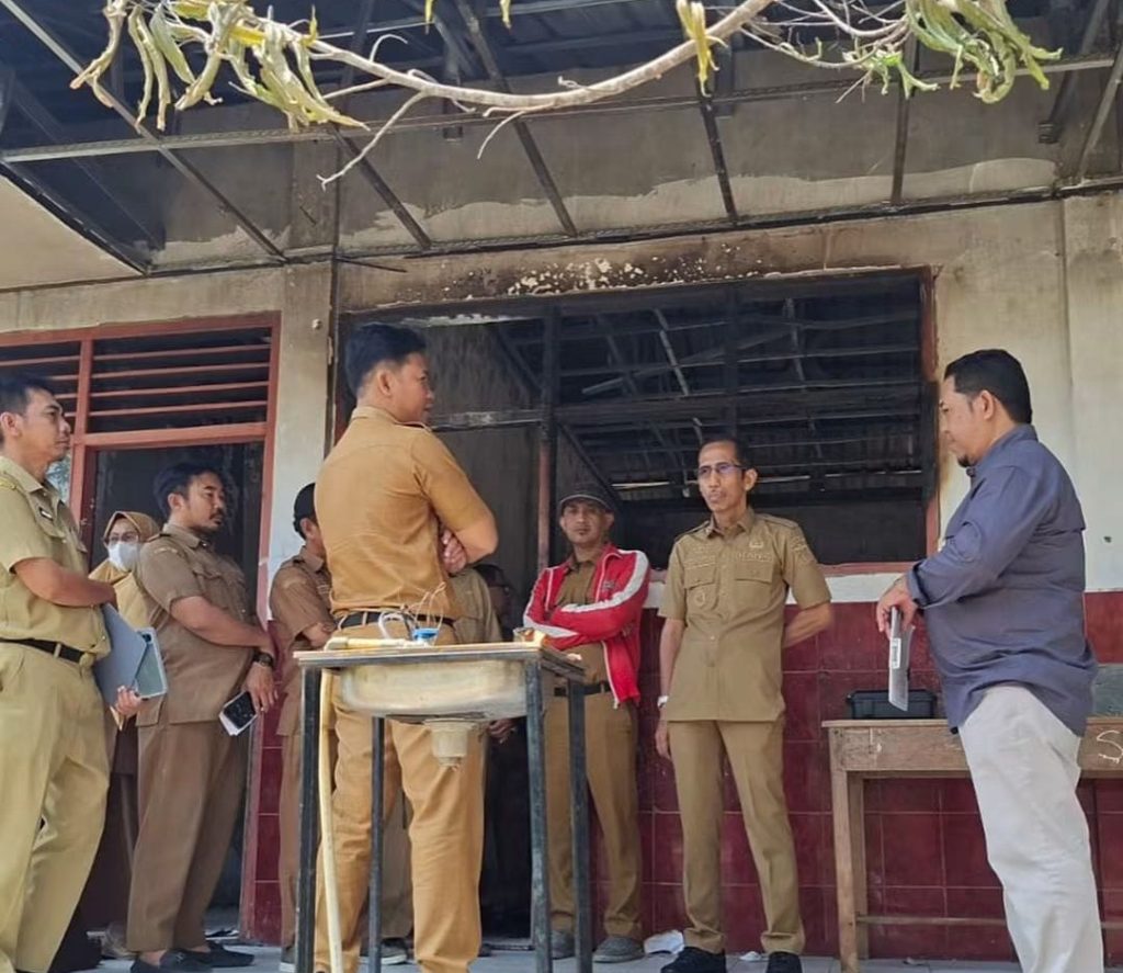 Kadisbud Tinjau SDN 300 Usai Terbakar