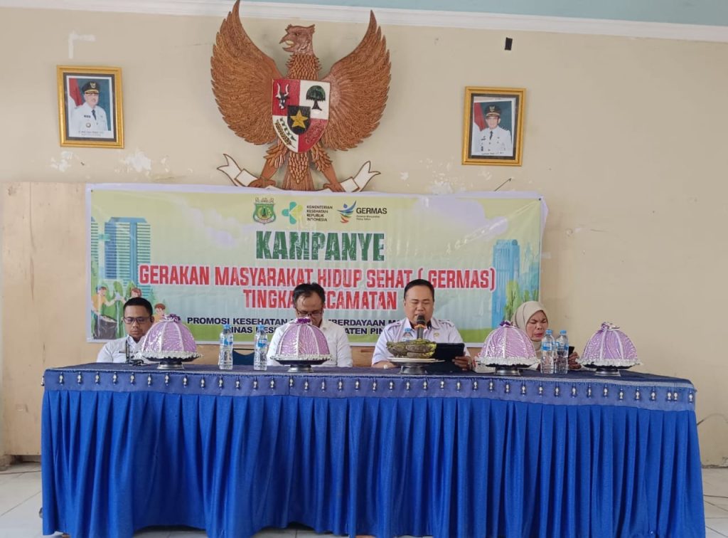 Dinkes Pinrang Gencarkan GERMAS di 12 Kecamatan